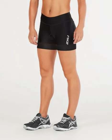 2XU Perform 4.5" tri shorts zwart dames 2018