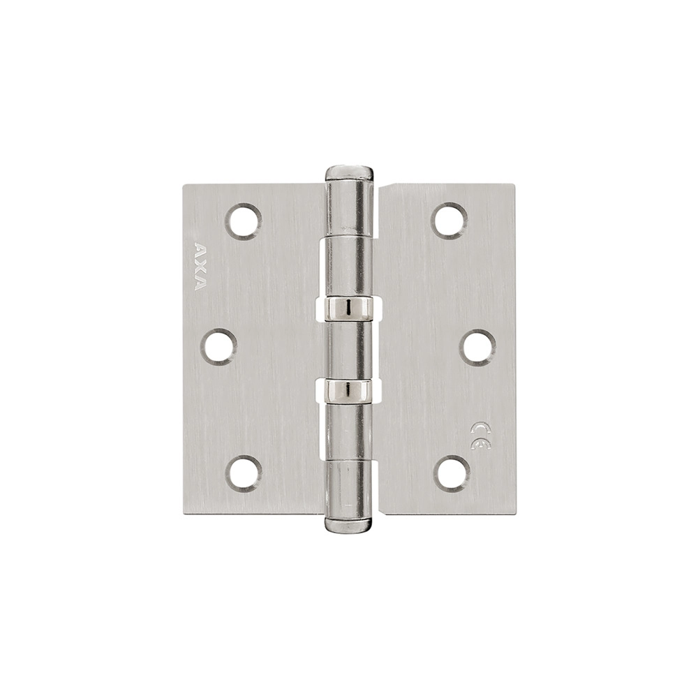 AXA Scharnier Kogellager Rechte Hoek RVS 76x76mm