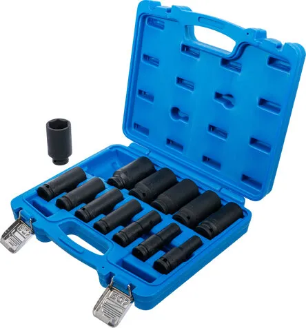 BGS TECHNIC KRACHT DOPSLEUTELSET ZESKANT, DIEP 12,5 MM (1/2) INCHMATEN 13DELIG