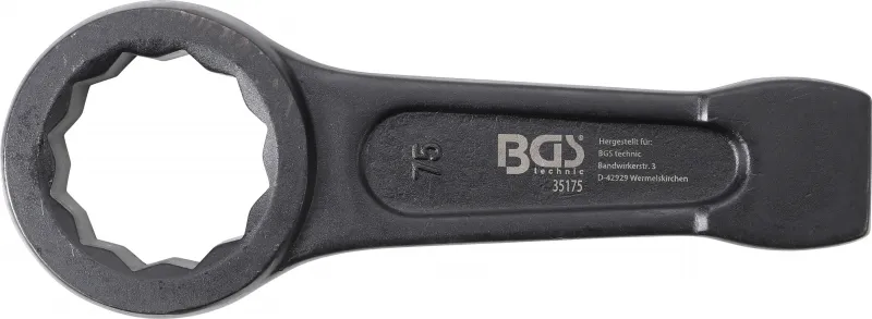 BGS TECHNIC SLAGRINGSLEUTEL 75 MM