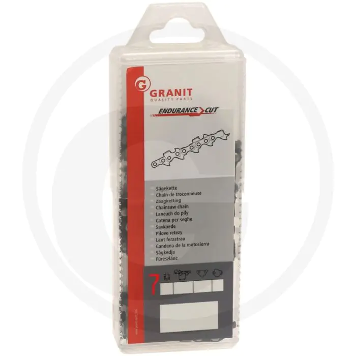 Endurance cut zaagketting haakse zaagtand 3/8' steek 74 aandrijfschakels