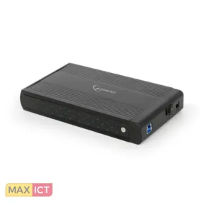 Gembird Externe HDD behuizing 3.5'' SATA USB3.0 zwart