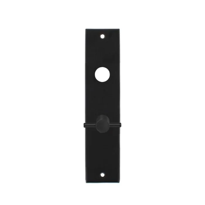 INTERSTEEL Kortschild rechthoekig WC63/8mm mat mat zwart