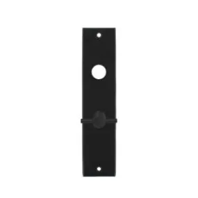 INTERSTEEL Kortschild rechthoekig WC63/8mm mat mat zwart