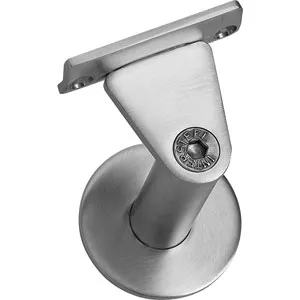 INTERSTEEL LEUNINGHOUDER ZWAARTAPS HOL ZADEL RVS