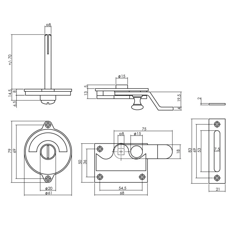 INTERSTEEL WCOVERSLAG MET BOCHT ROOD / GROEN CHROOM