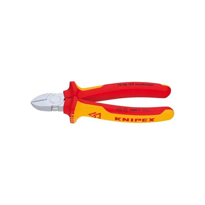Knipex Zijsnijtang vde 180 mm