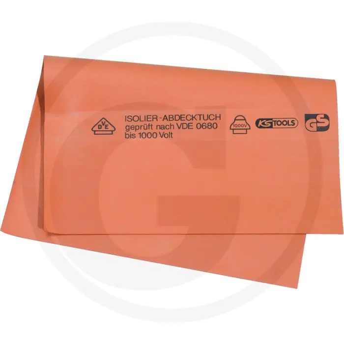 Ks tools geïsoleerde rubberen afdekdoek 1200x10000mm, 1,6mm dik