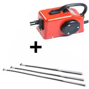LIEVERS HANDSTOKTRILSLANG 38MM-1M SET   INCLUSIEF P14 MOTOR