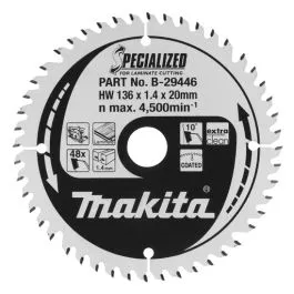 MAKITA B29446 CIRKELZAAGBLAD LAMINAAT