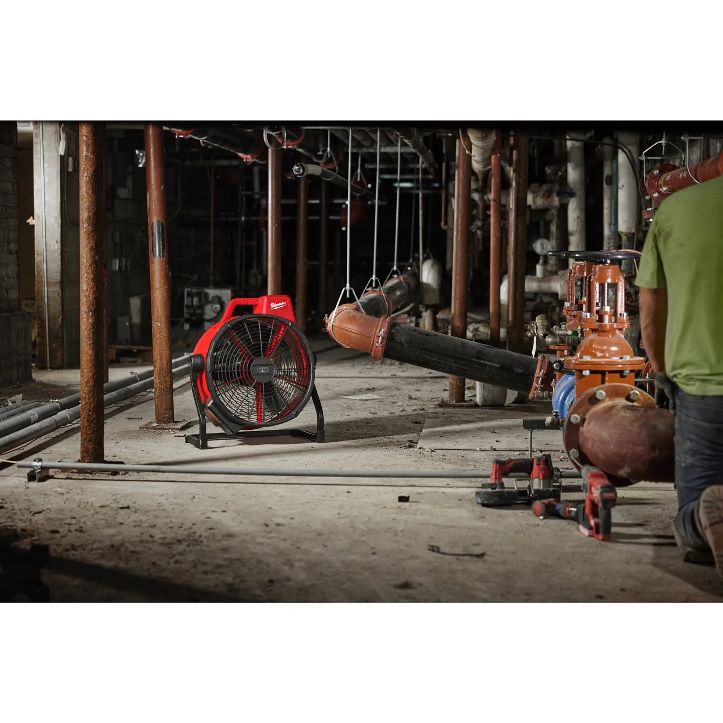 MILWAUKEE AKKUVENTILATOR M18 ARFHP0
