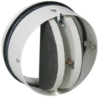 Nedco brandwerende vlinderklep Ø 150 mm wit