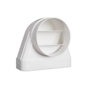 Nedco BV Overgangstuk haaks Eco+ Ø150mm-220x90mm