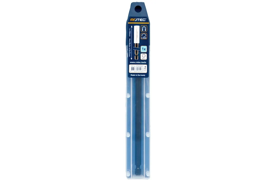 Rotec Bithouder E6.3x150 ø10x35 magnetisch  MCR