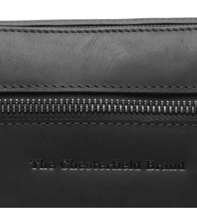 The Chesterfield Brand Schoudertas Nebraska zwart Tassen
