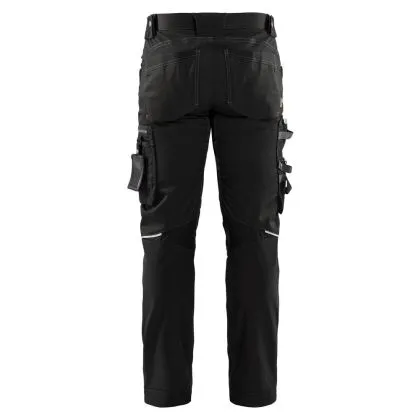WERKBROEK MET STRETCH 1799/1860/9900  ZWART  C44