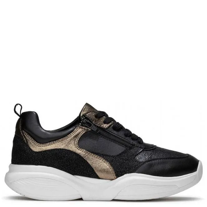 Xsensible 32004.3 Veterschoenen Zwart